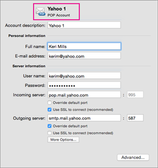 move mail from a pop to an imap outlook for mac